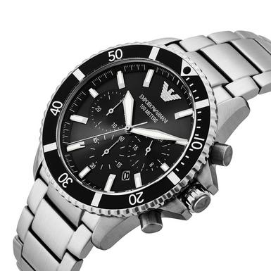 Emporio Armani World Explorer Black Dial Men's Watch AR11360 ar11603 - Image 3