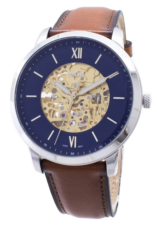 Fossil Neutra Auto Automatic Blue Dial Men's Watch ME3160
