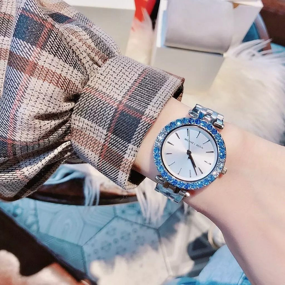 Michael Kors Darci Silver Pave Women's Watch MK4516