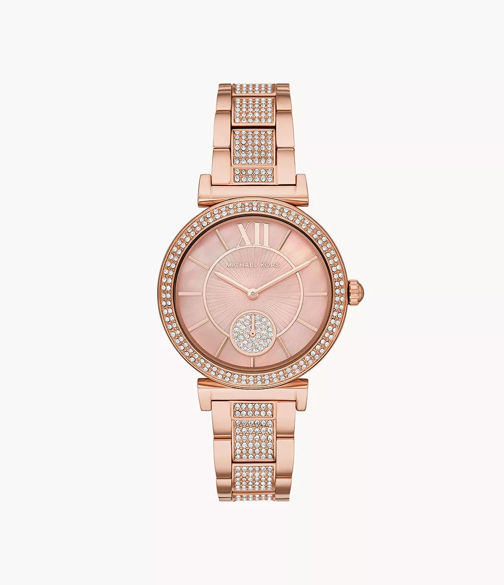 Michael Kors Rose Gold Ladies Watch - MK4617 MK4617 - Image 1
