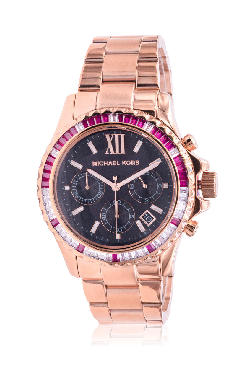 Michael Kors Everest Rose Gold-Tone Ladies Watch - MK6972 mk6972 - Image 1