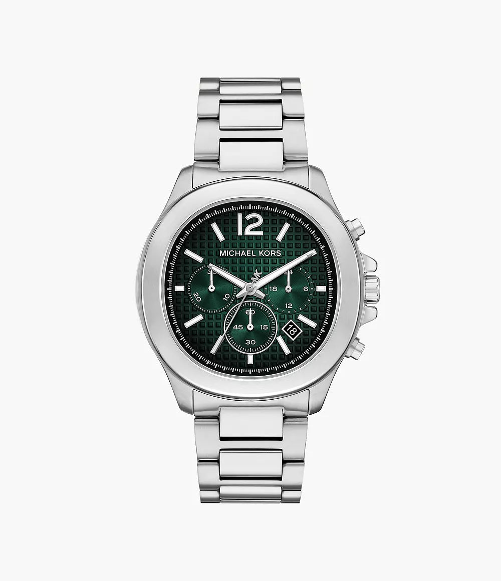 Michael Kors Silver Men's Watch - MK9191 MK9191 - Image 1