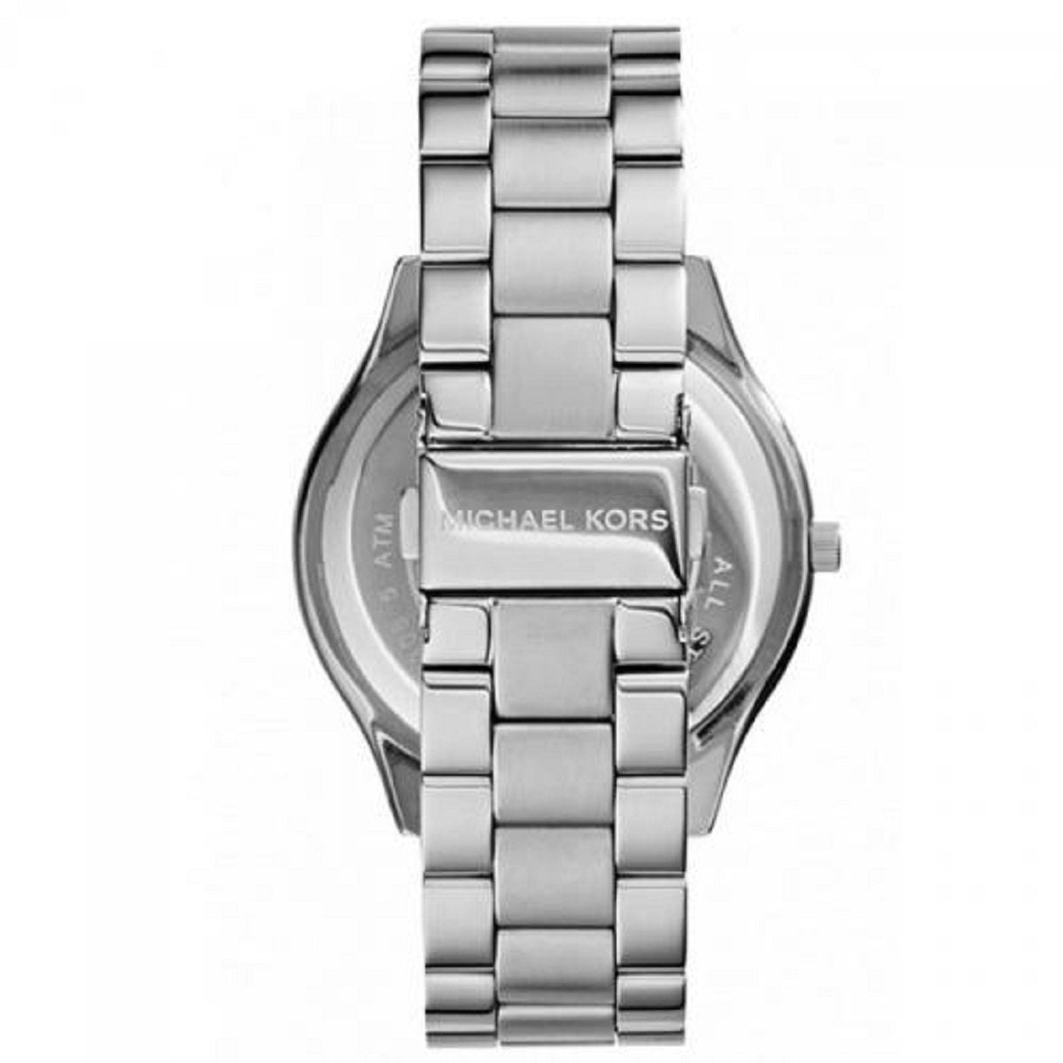Michael Kors Silver Runway Purple Dial Women's Watch MK3291 - Dawson Watches #4
