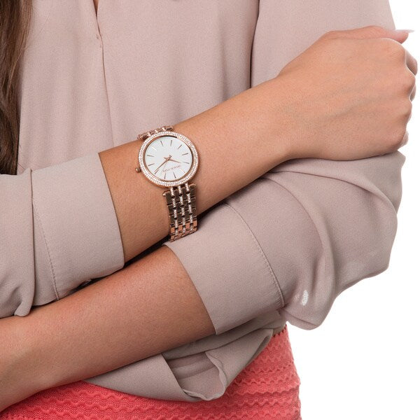 Michael Kors Watches Darci Rose Gold-tone Stainless Steel Ladies Watch MK3220 Water resistance: 50 meters / 165 feet Movement: Quartz