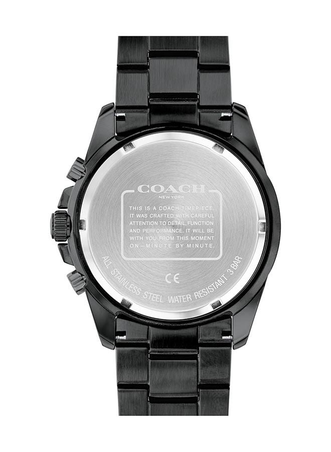Coach Kent Chronograph Black & Blue Men's Watch 14602562 - Dawson Watches #4