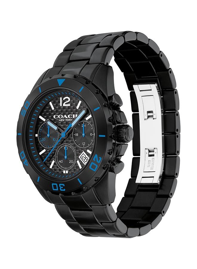 Coach Kent Chronograph Black & Blue Men's Watch 14602562 - Dawson Watches #2