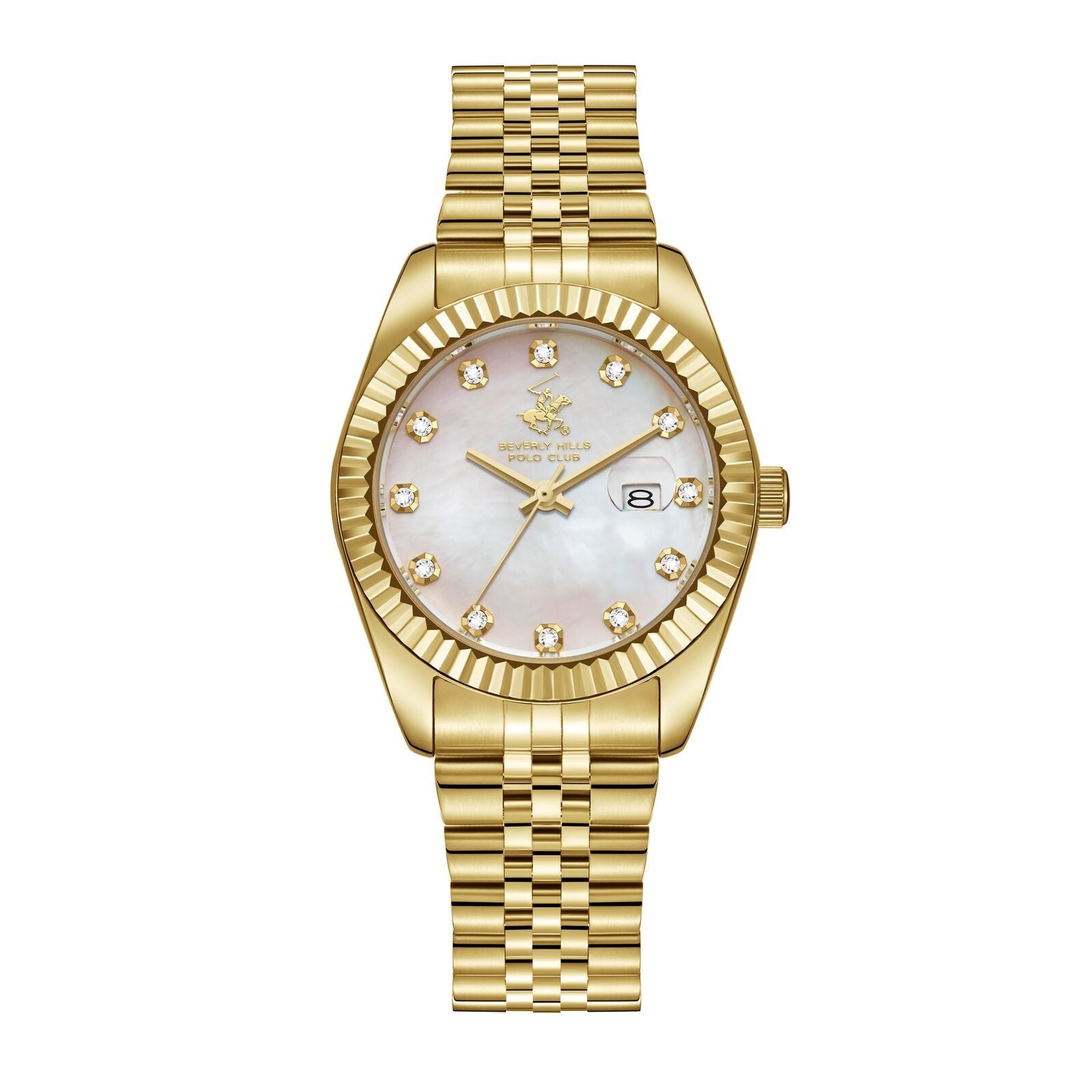 Beverly Hills Polo Club Gold Ladies Watch BP3654X.120