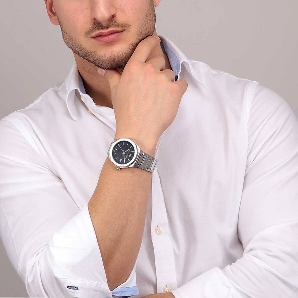 Maserati Stile Blue Dial Men's Watch R8853142006