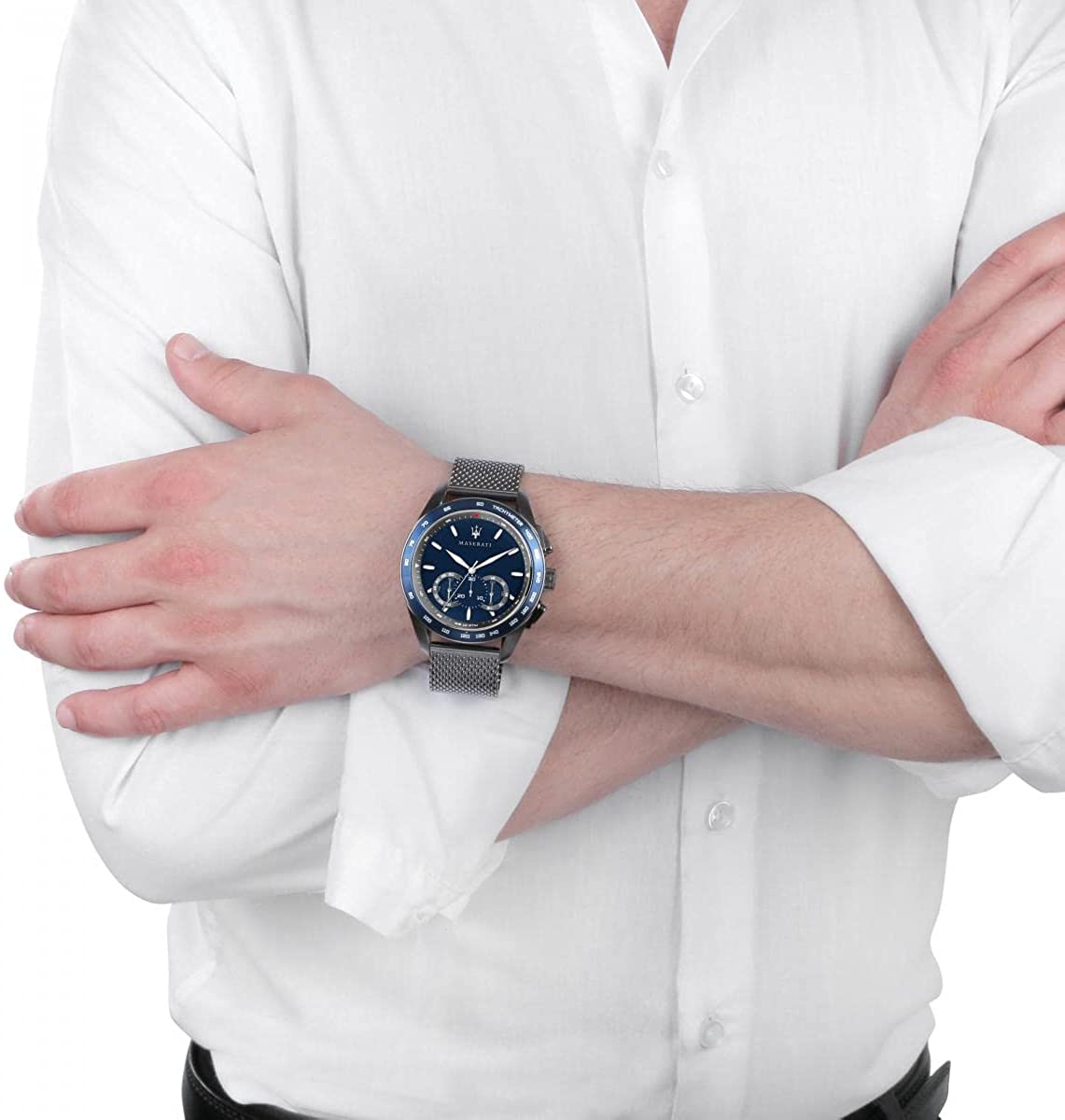 Maserati Traguardo Chronograph Black Dial Men's Watch R8873612006