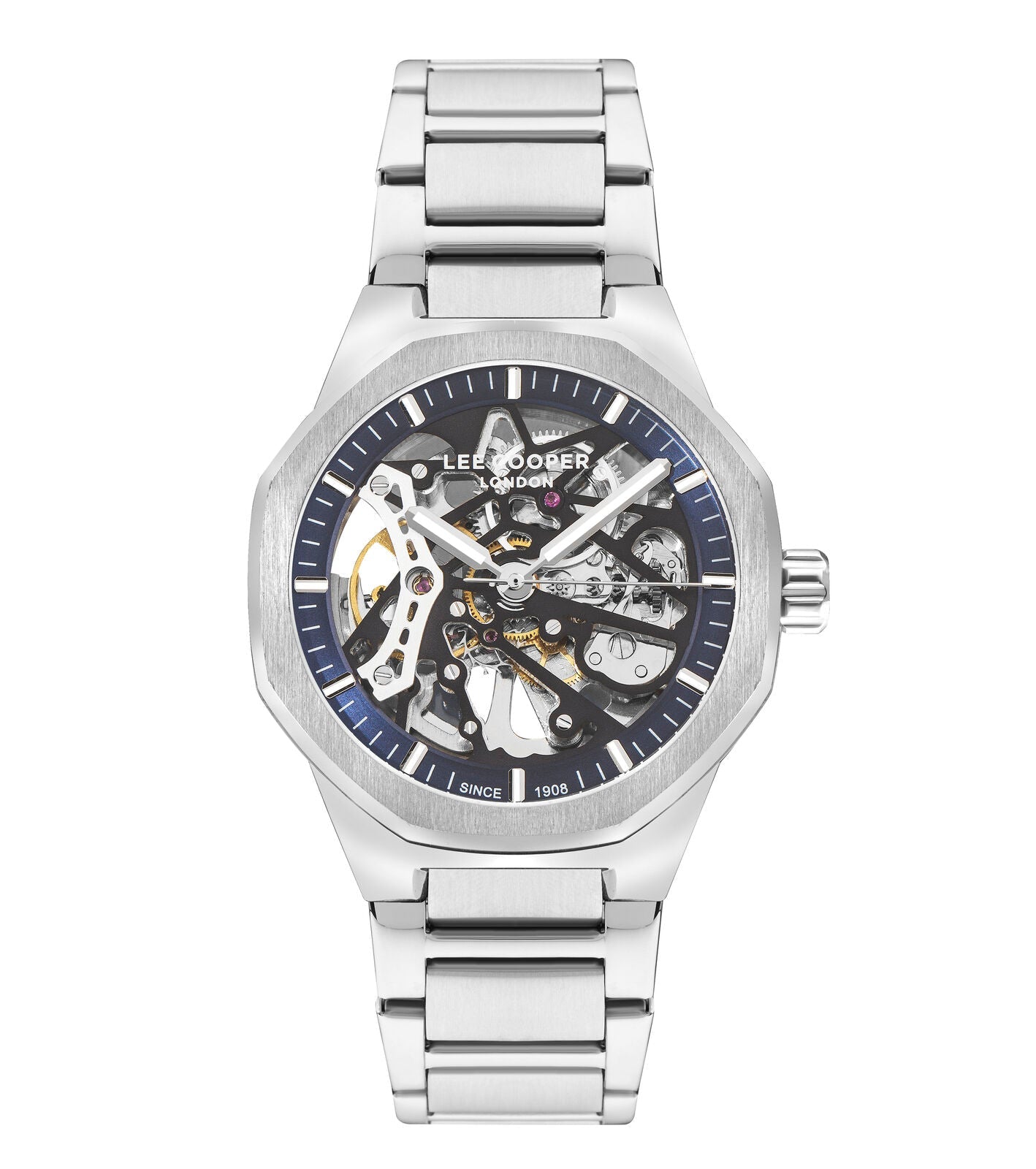 Lee Cooper Silver Men's Watch LC07905.390 LC07905.390 - Image 1
