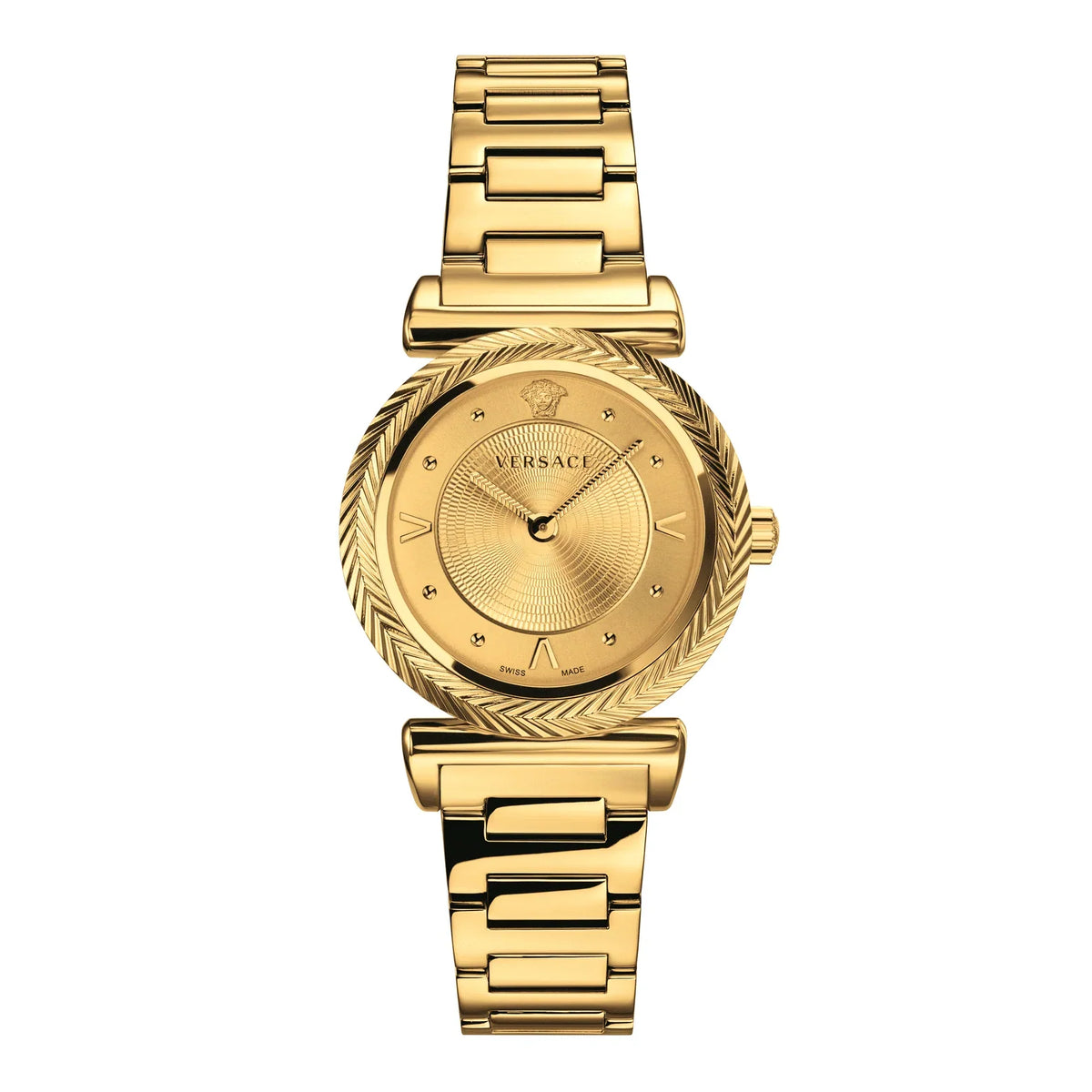 Versace V-Motif Quartz All Gold Women's Watch - VERE00618