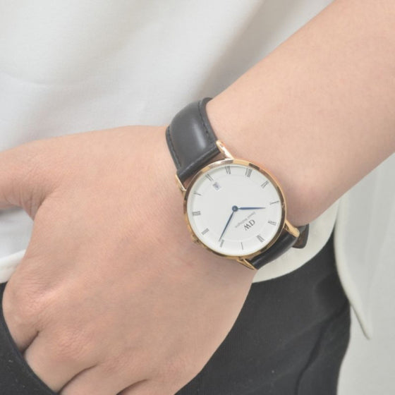 Daniel Wellington Dapper Sheffield 34mm Women's Gold Watch DW00100092