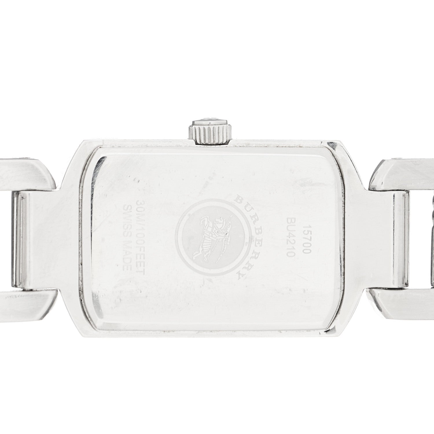 Burberry Signature Quartz Black Dial Silver Steel Strap Watch for Women - BU4210 BU4210 - Image 4