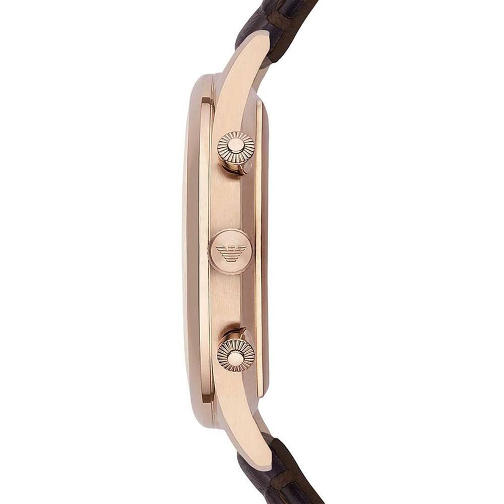 Emporio Armani Classic Chronograph Burgundy Dial Men's Watch AR1890