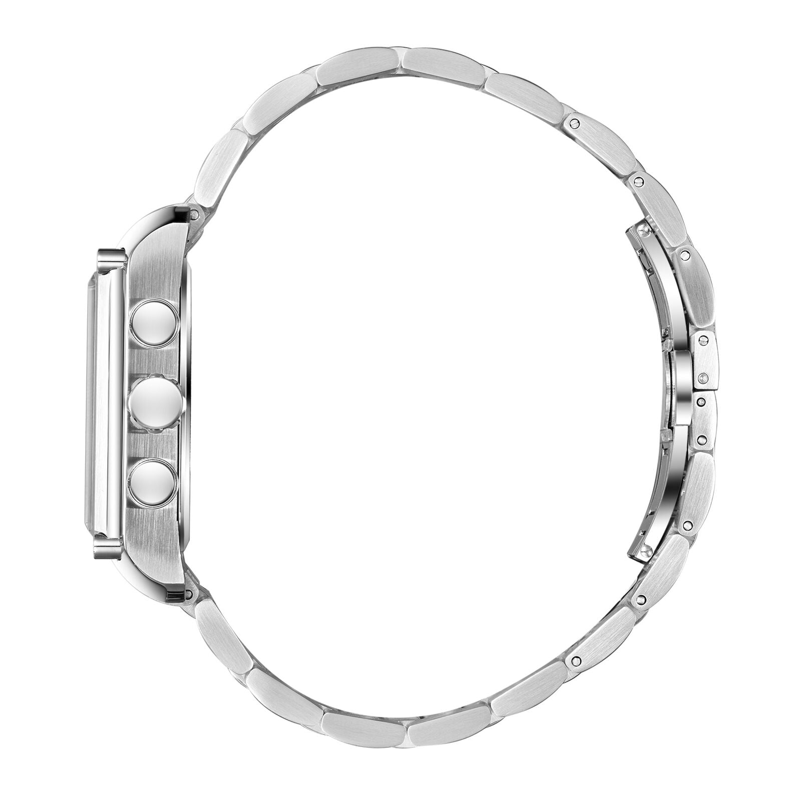 Beverly Hills Polo Club Dual Time Multifunction Silver Watch BP3868X.330