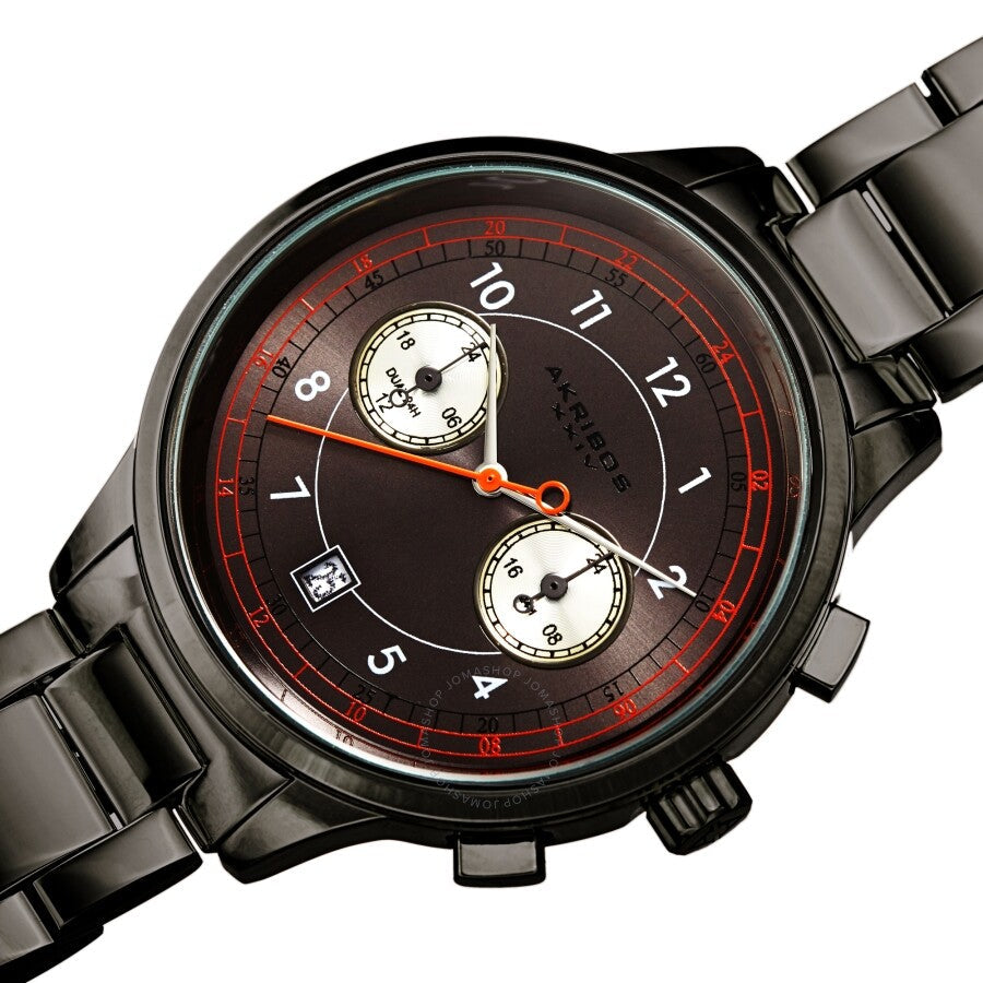 Akribos XXIV Quartz Grey Dial Men's Watch AK1071GN - The Watches Men & Co #2