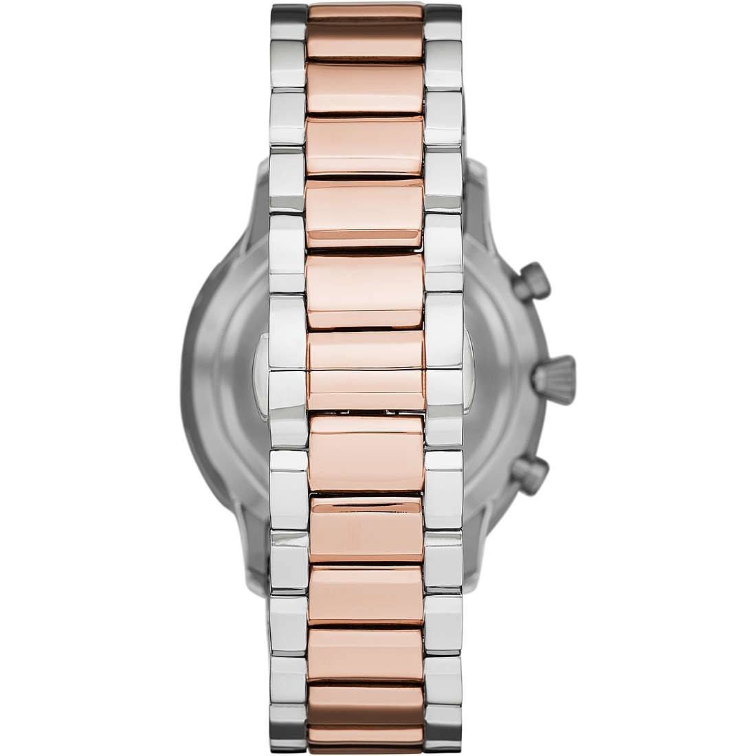 Emporio Armani Giovanni Chronograph White Dial Men's Watch