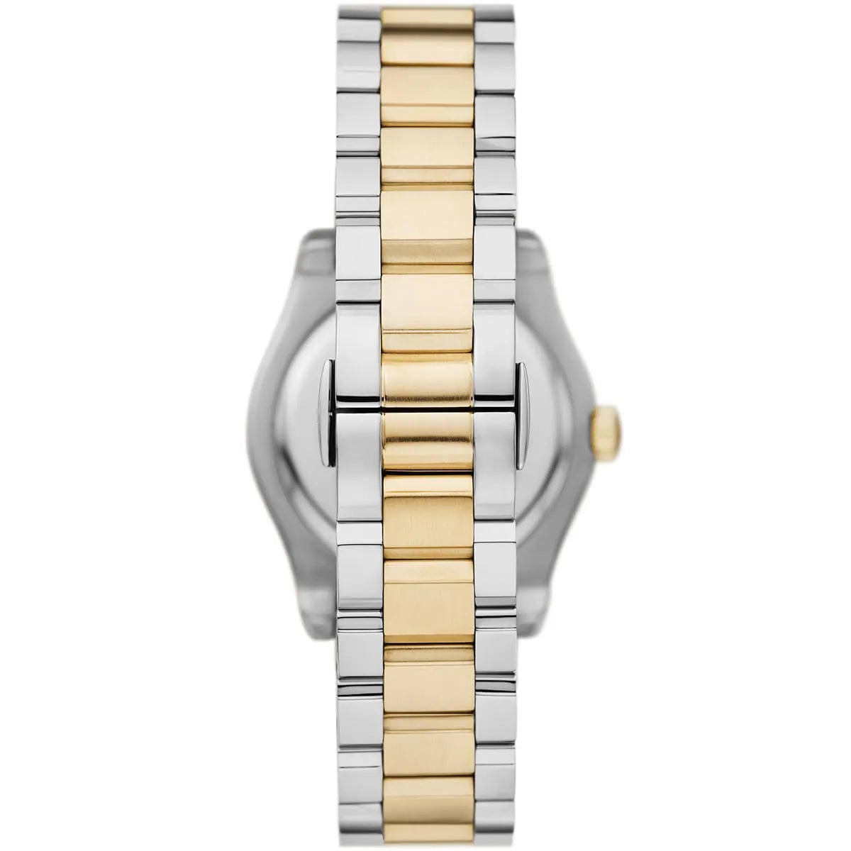 Emporio Armani Federica Mother of Pearl Dial Two Tone Steel Strap Women's Watch - for Women AR11559