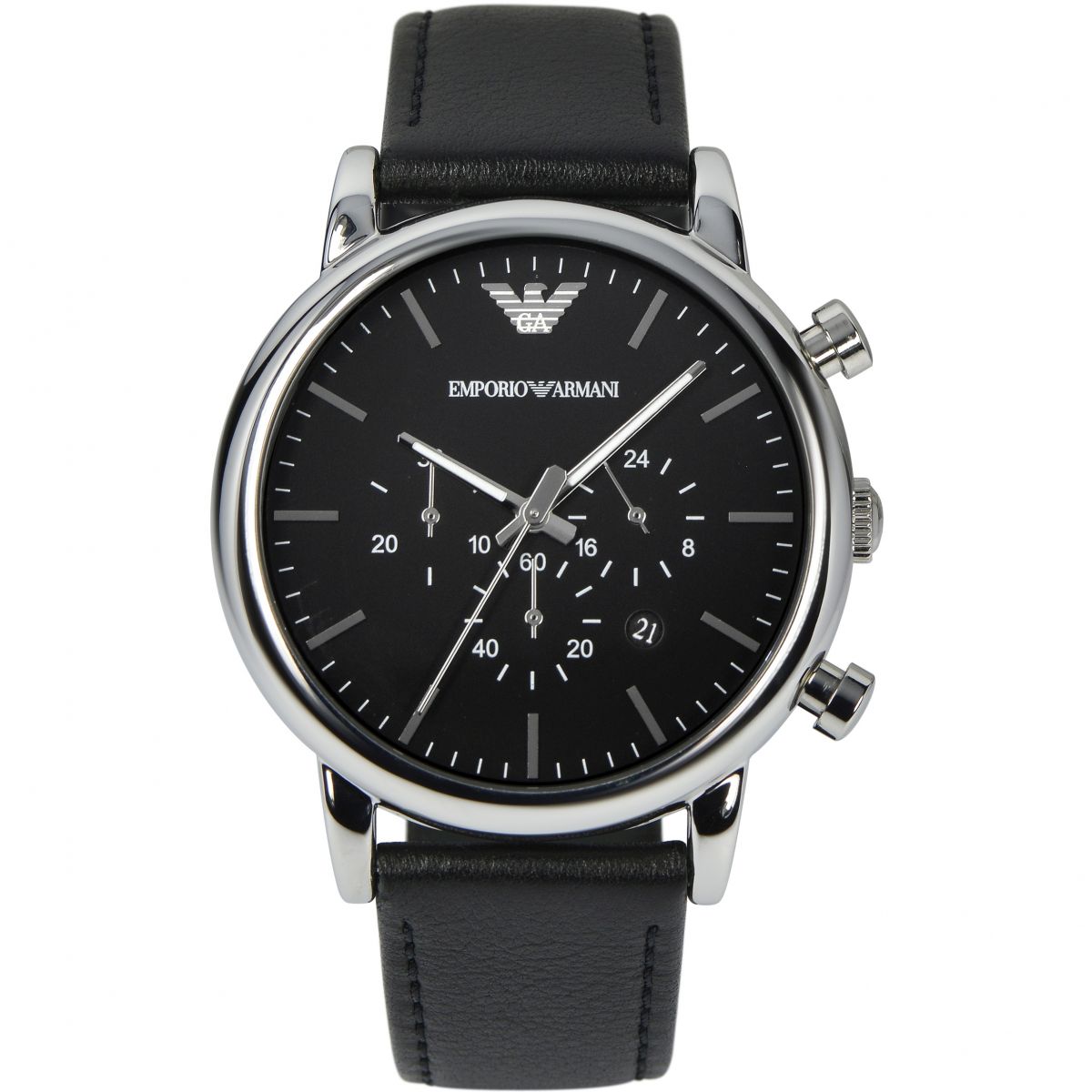 Emporio Armani Classic Chronograph Black Dial Men's Watch AR1828 Water resistance: 50 meters / 165 feet Movement: Quartz