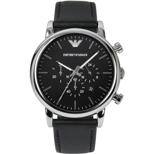 Emporio Armani Classic Chronograph Black Dial Men's Watch AR1828 Water resistance: 50 meters / 165 feet Movement: Quartz