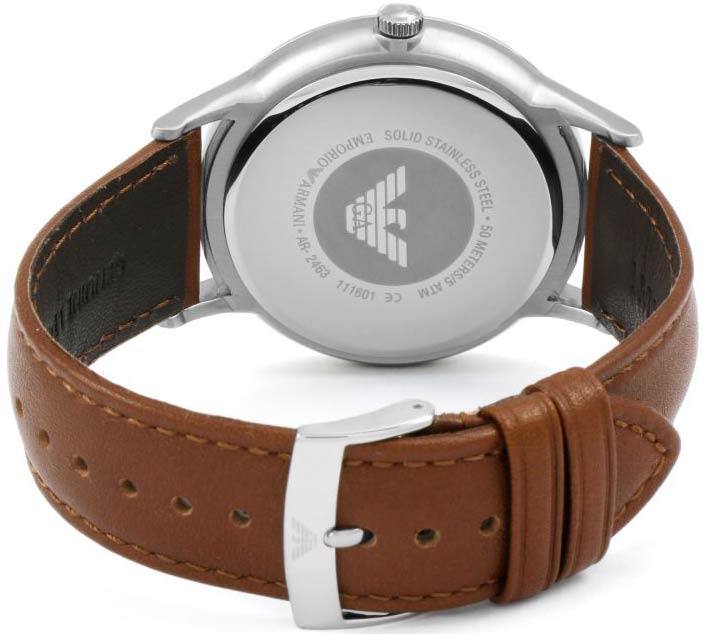 Emporio Armani Classic Silver Dial Men's Watch AR2463