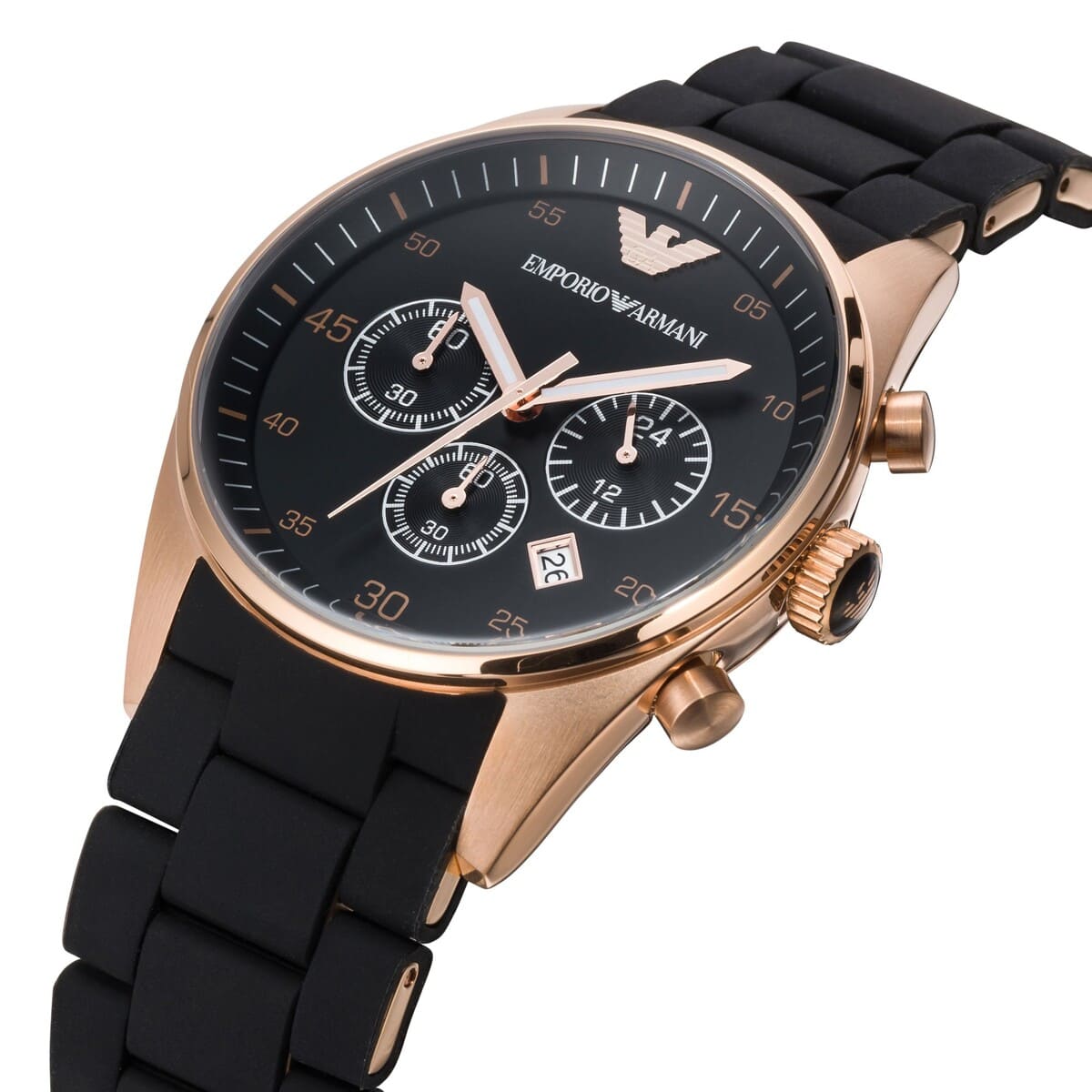 Emporio Armani Chronograph Rose Gold Men's Watch AR5905