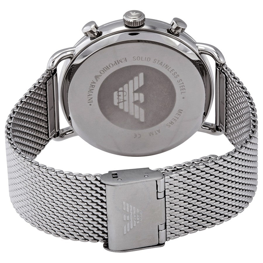 Emporio Armani Aviator Chronograph Black Dial Men's Watch AR11104 Water resistance: 50 meters / 165 feet Movement: Quartz