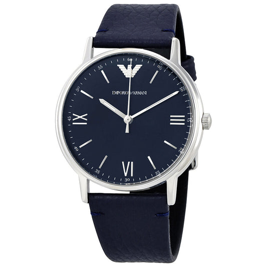 Emporio Armani Kappa Quartz Blue Dial Ladies Watch AR11012 - BigDaddy Watches