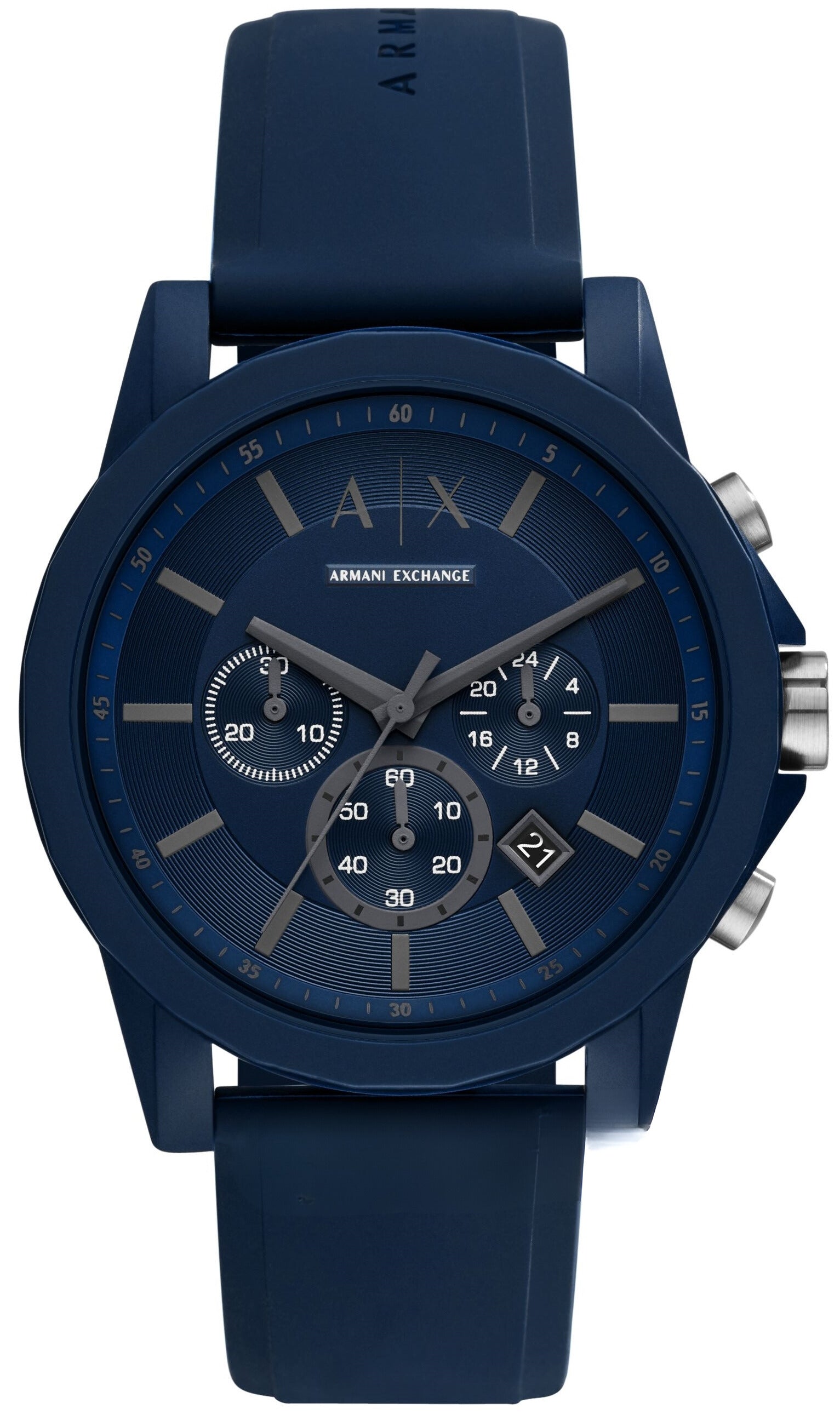 Armani Exchange Outerbanks Chronograph Blue Dial Men's Watch - AX7128