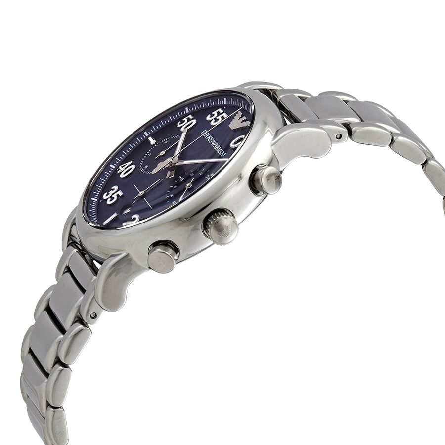 Emporio Armani Luigi Chronograph Quartz Blue Dial Men's Watch AR11132 - BigDaddy Watches #2