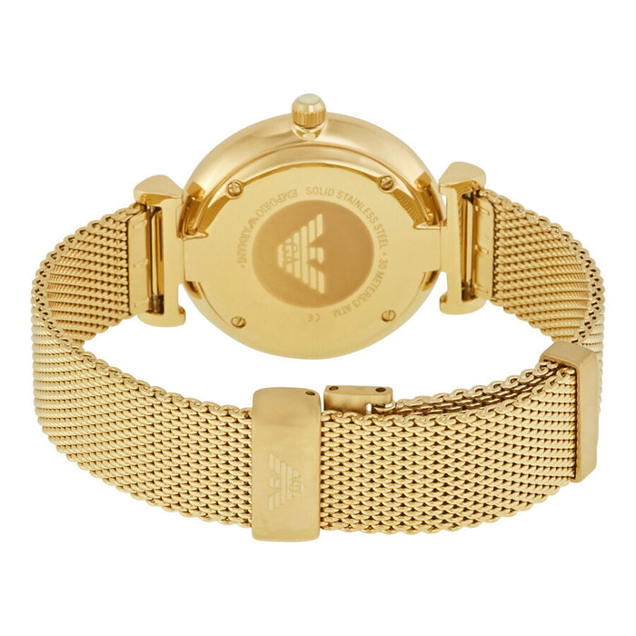Emporio Armani Retro Gold Ladies Watch AR1957