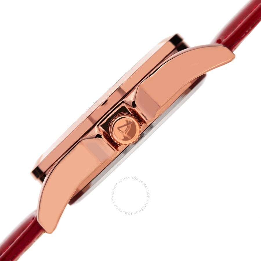 August Steiner Quartz Red Dial Ladies Watch AS8191RD - The Watches Men & Co #3