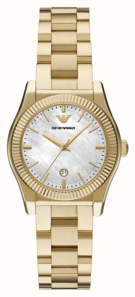 Emporio Armani Three-Hand Date Gold-Tone Stainless Steel Watch AR11657 AR11657 - Image 1