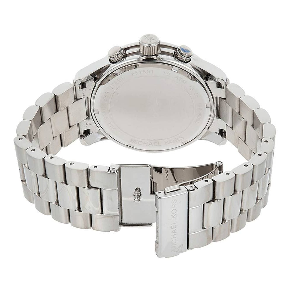Michael Kors Runway Chronograph Silver Men's Watch MK8086