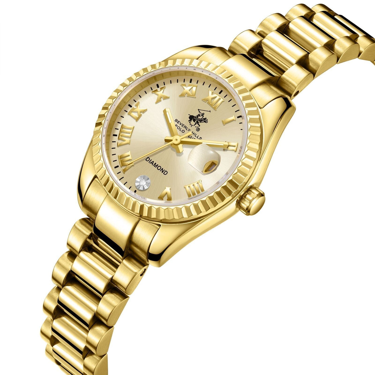 Beverly Hills Polo Club Gold Ladies Watch - BP3819X.110 BP3819X.110 - Image 2