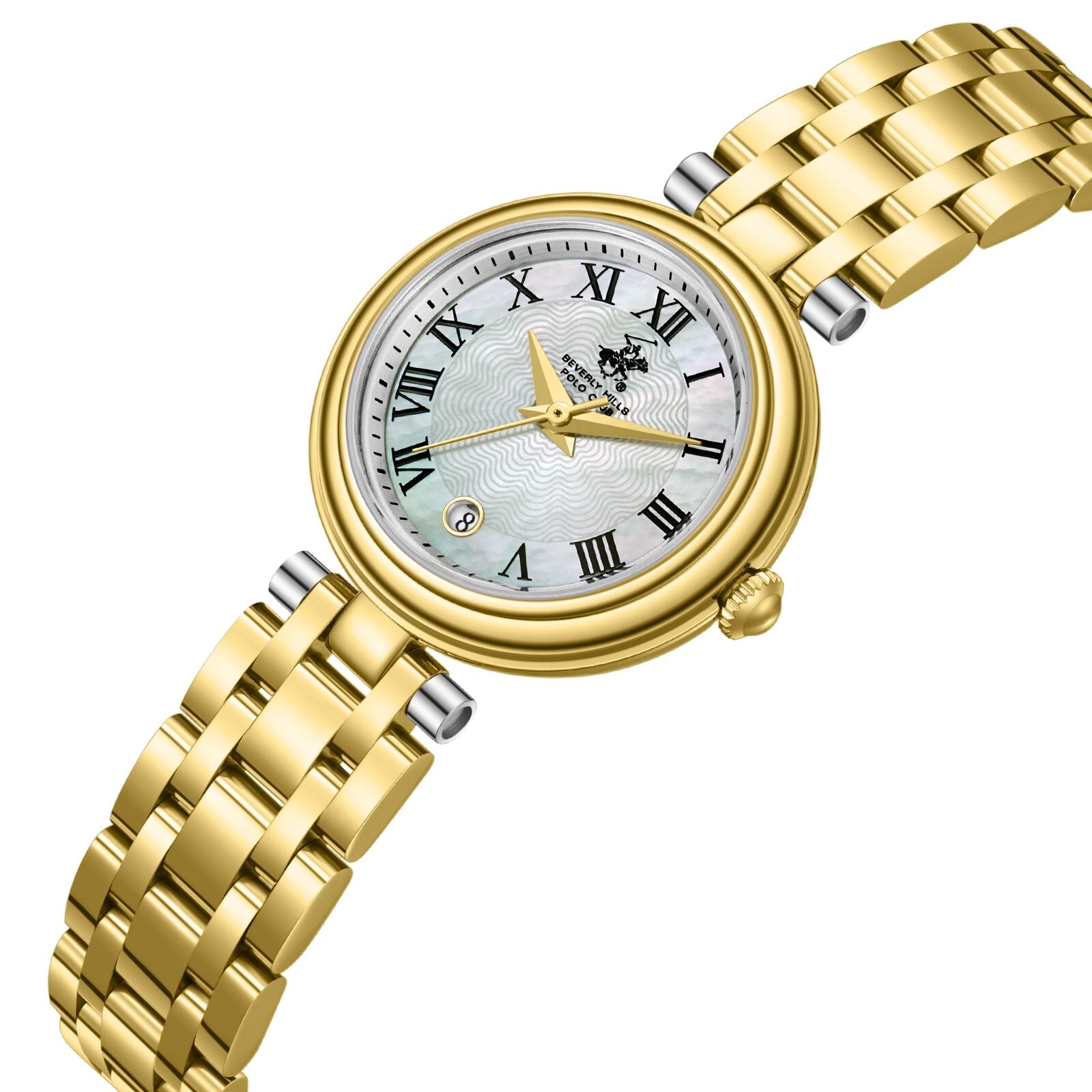 Beverly Hills Polo Club Gold Ladies Watch - BP3838X.120