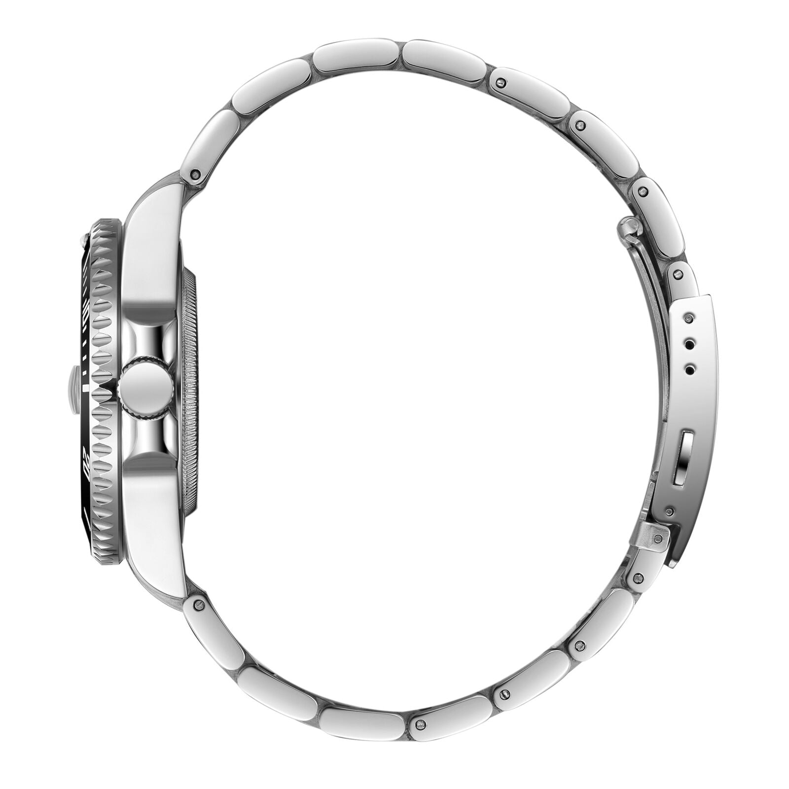 Beverly Hills Polo Club Metallic Stainless Steel Men's Watch - BP3791X.390