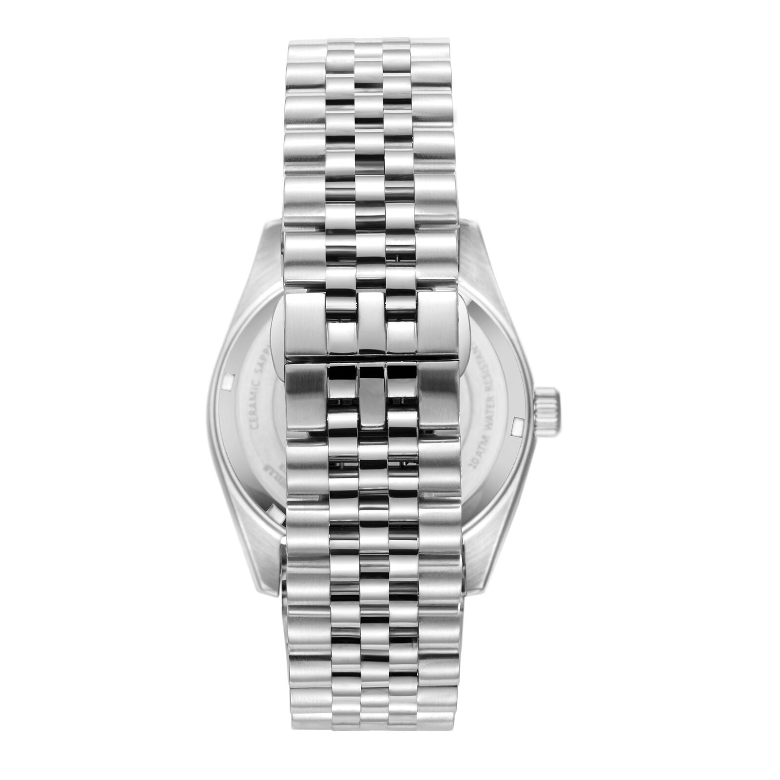 Beverly Hills Polo Club Beige Dial Silver Date Watch - BP3018X.361