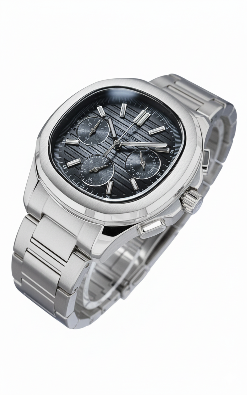 Beverly Hills Polo Club Silver Men’s Watch - BP3212X.392 - Men’s Watches