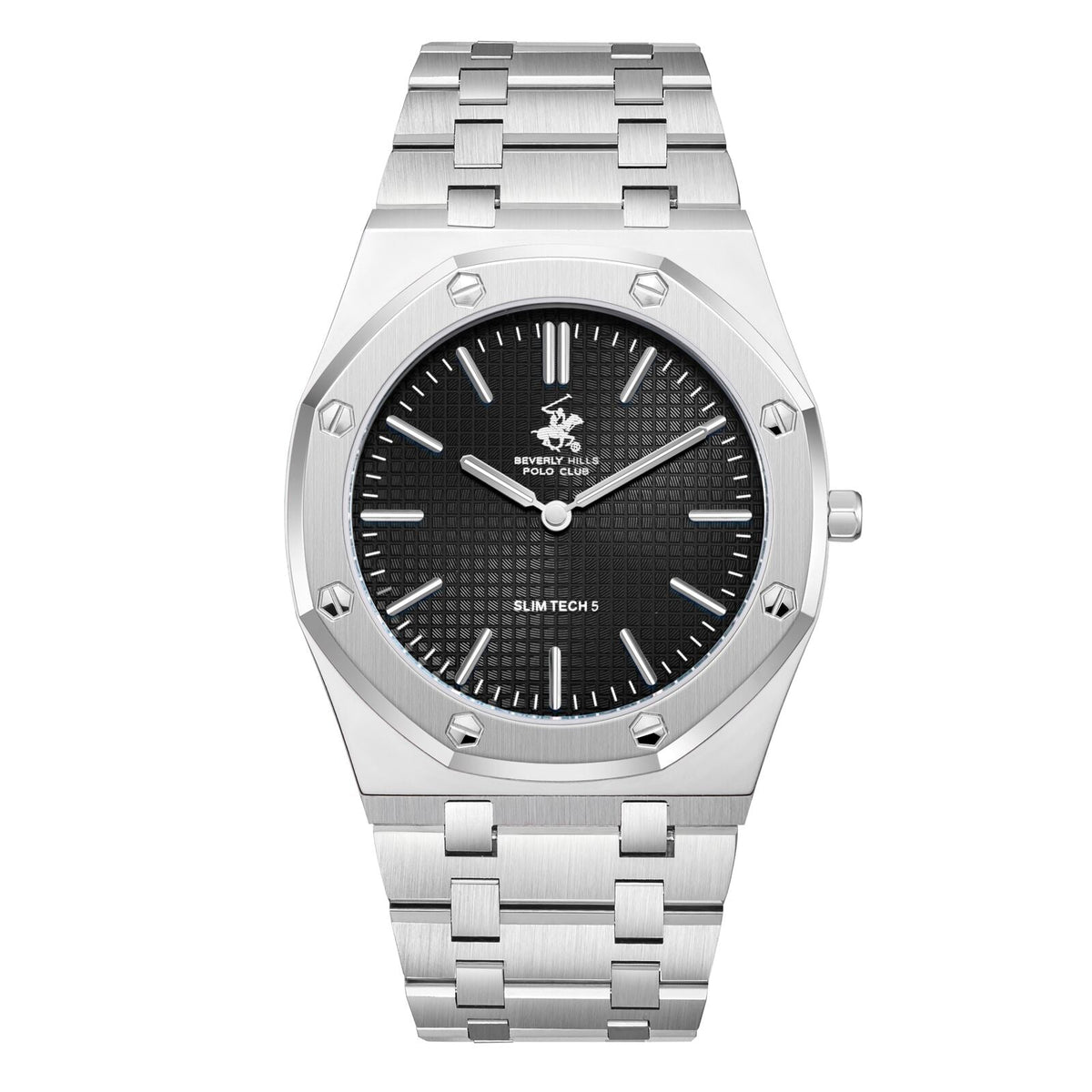 Beverly Hills Polo Club Silver Men's Watch - BP3825X.360 BP3825X.360 - Image 1