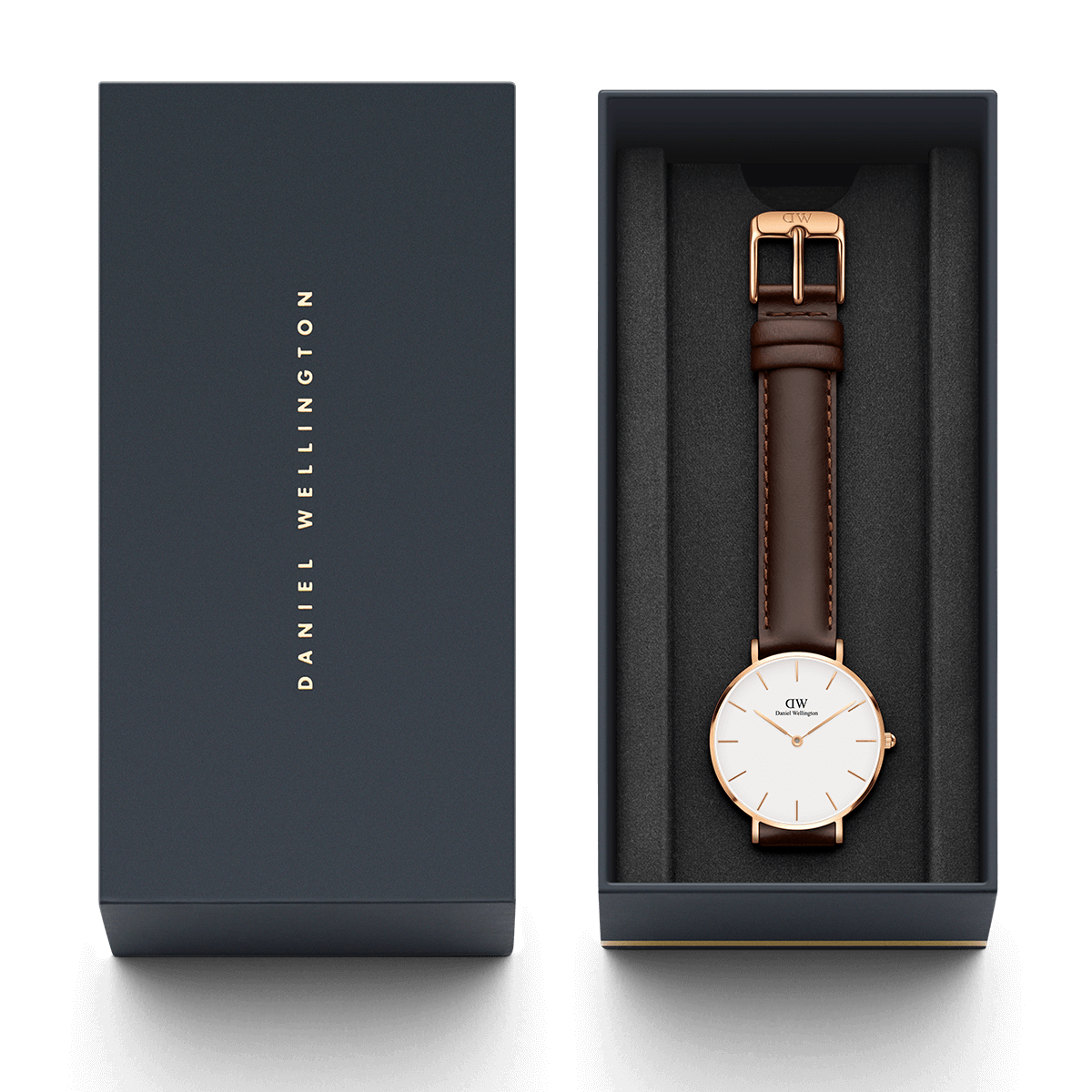 Daniel Wellington Petite Bristol 32mm Women's Gold Watch DW00100171