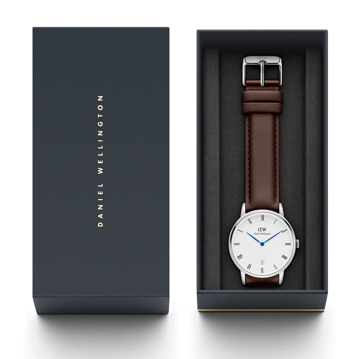 Daniel Wellington Dapper Bristol 38mm Men's Silver Watch DW00100090
