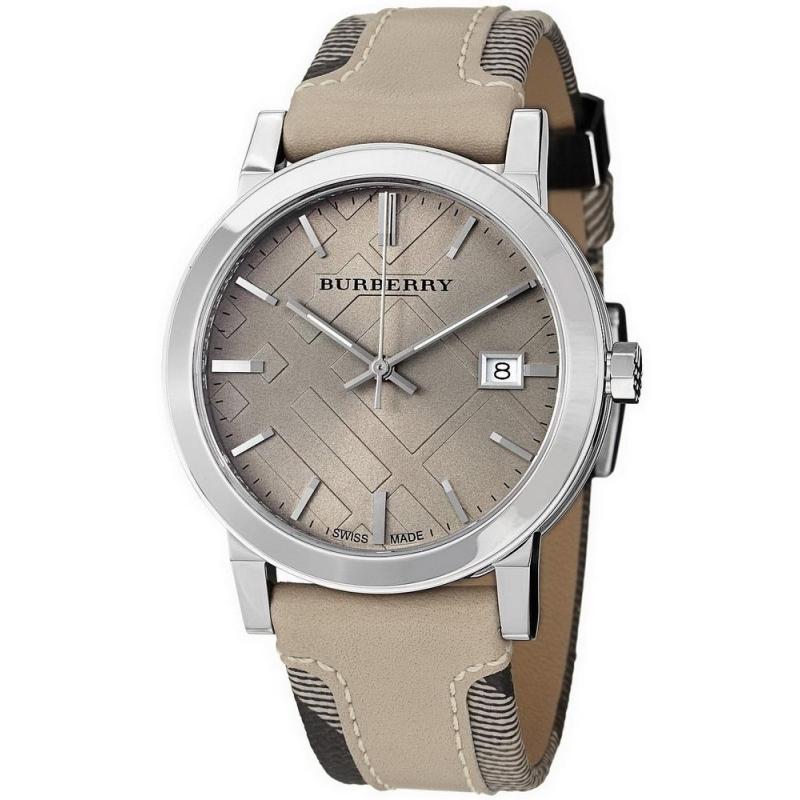 Burberry Women’s Swiss Made Leather Strap Beige Dial  Women's Watch  BU9021 - Kiwi Watches