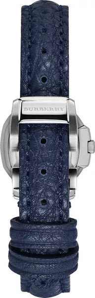 Burberry The Britain Blue Dial Blue Leather Strap Watch for Women - BBY1716 BBY1716 - Image 2