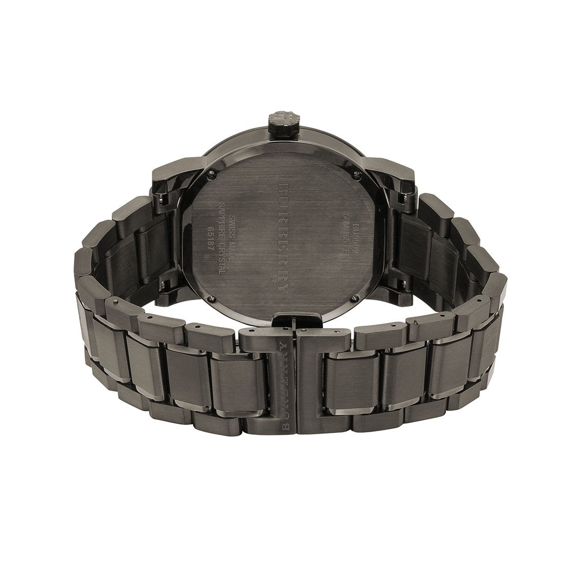 Burberry The City Gunmetal Dial Steel Men’s Watch BU9902 - Watch