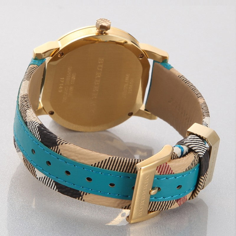 Burberry Women's Leather Casual Women Analog Women's Watch BU9018 - The Watches Men & CO #3