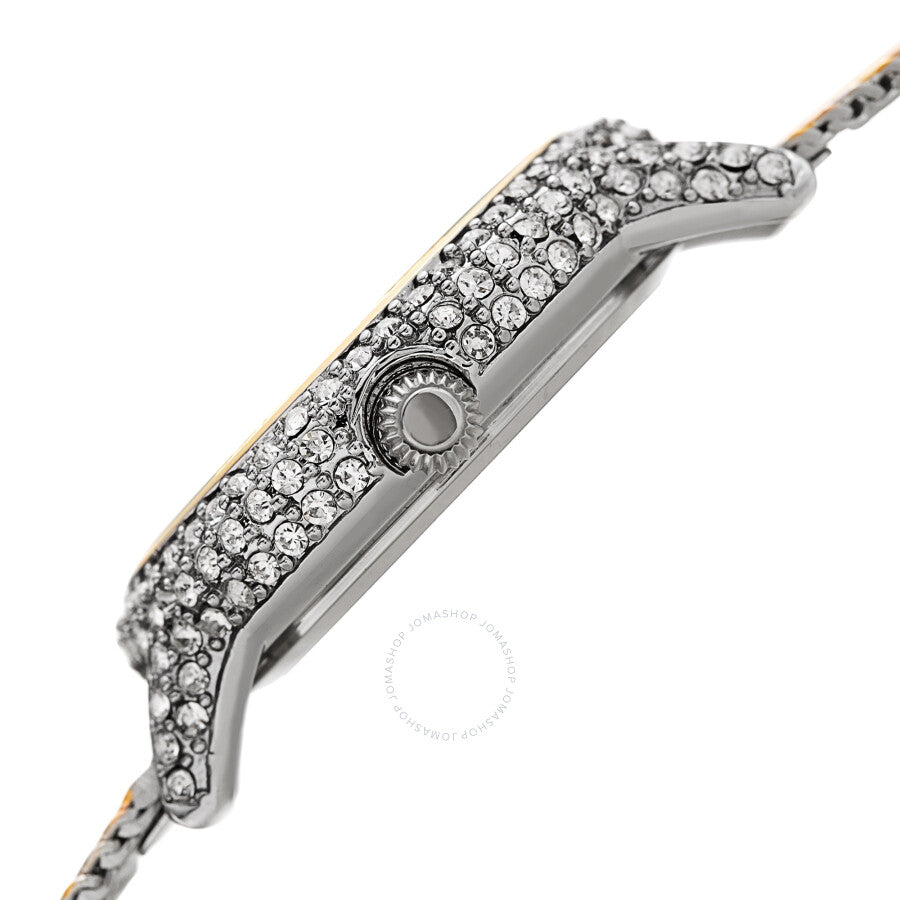 Burgi Quartz Diamond Black Dial Ladies Watch BUR250TTG - The Watches Men & Co #3