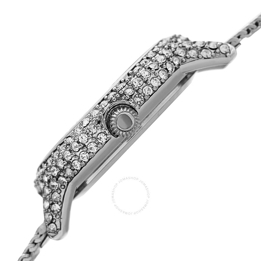 Burgi Quartz Diamond Silver Dial Ladies Watch BUR250SS - The Watches Men & Co #3