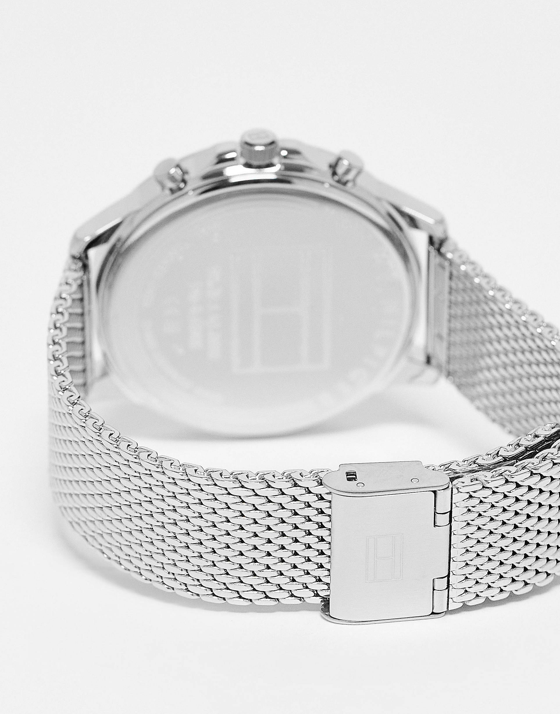 Tommy Hilfiger Ryder Green Dial Mesh Men's Watch 1710499 - Dawson Watches #5