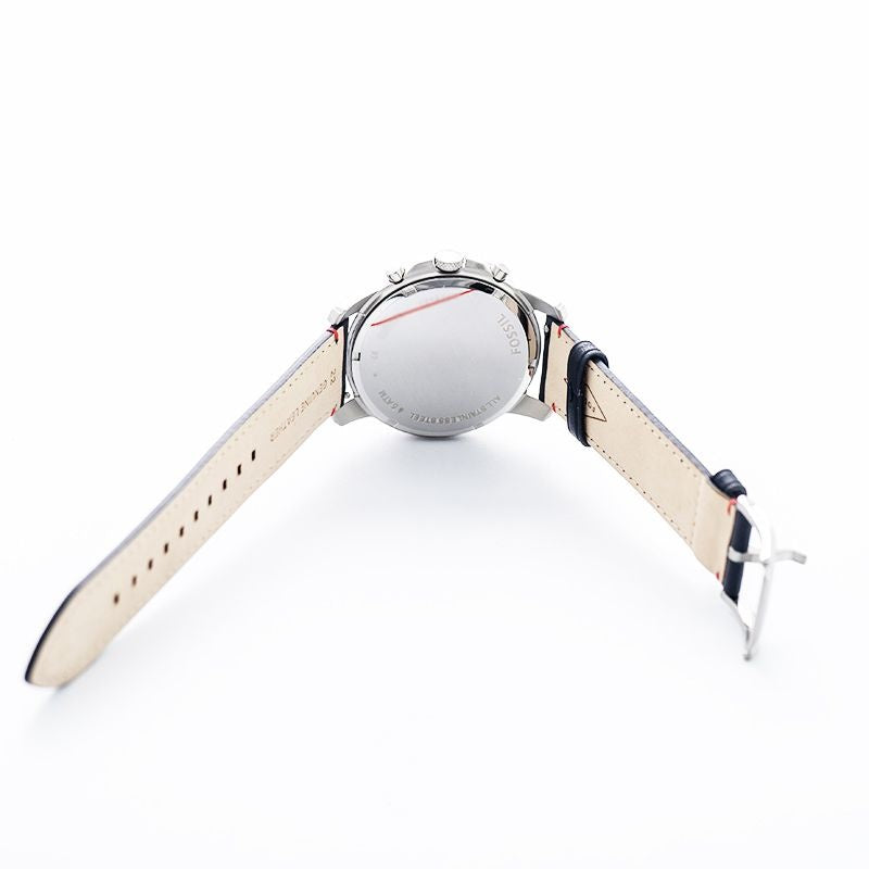 Fossil Men’s Chronograph Quartz Leather Strap Men's Watch FS5373 - Dawson Watches #3